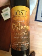 Jost, Ortega Ice Wine 2008